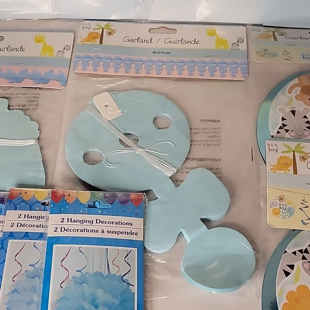 It's A Boy Party Decor Bundle